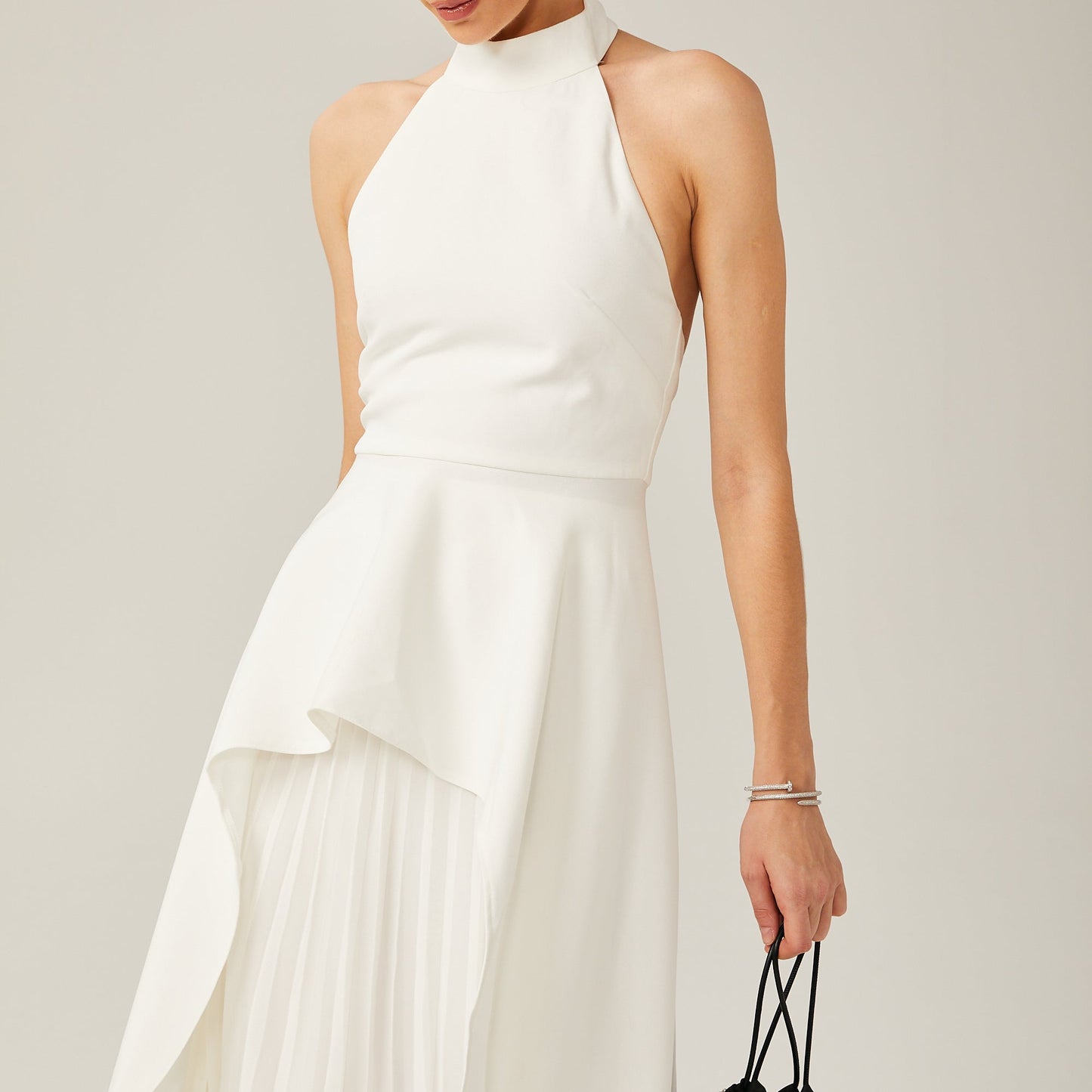 Vestido largo con espalda abierta - Mía