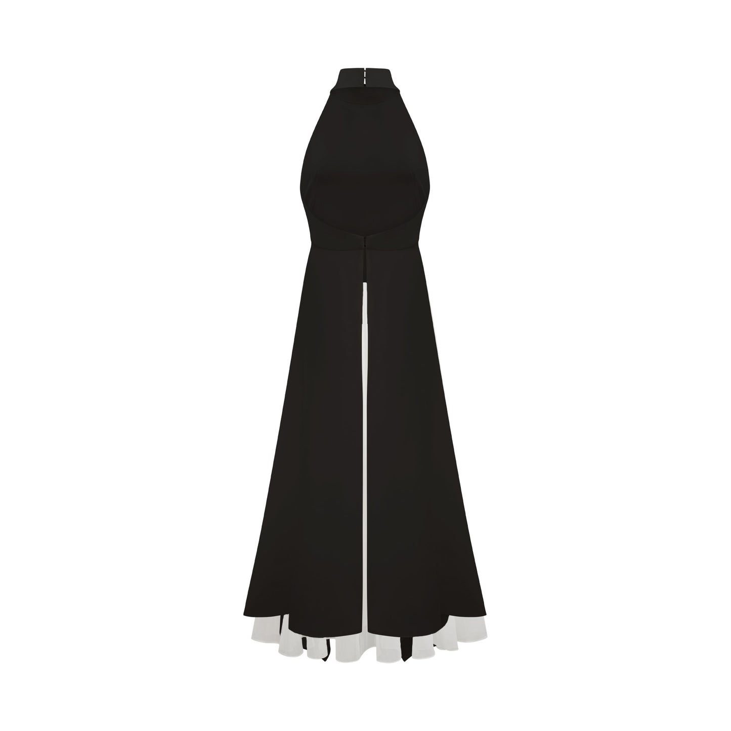 Vestido largo con espalda abierta - Mía