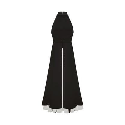 Vestido largo con espalda abierta - Mía