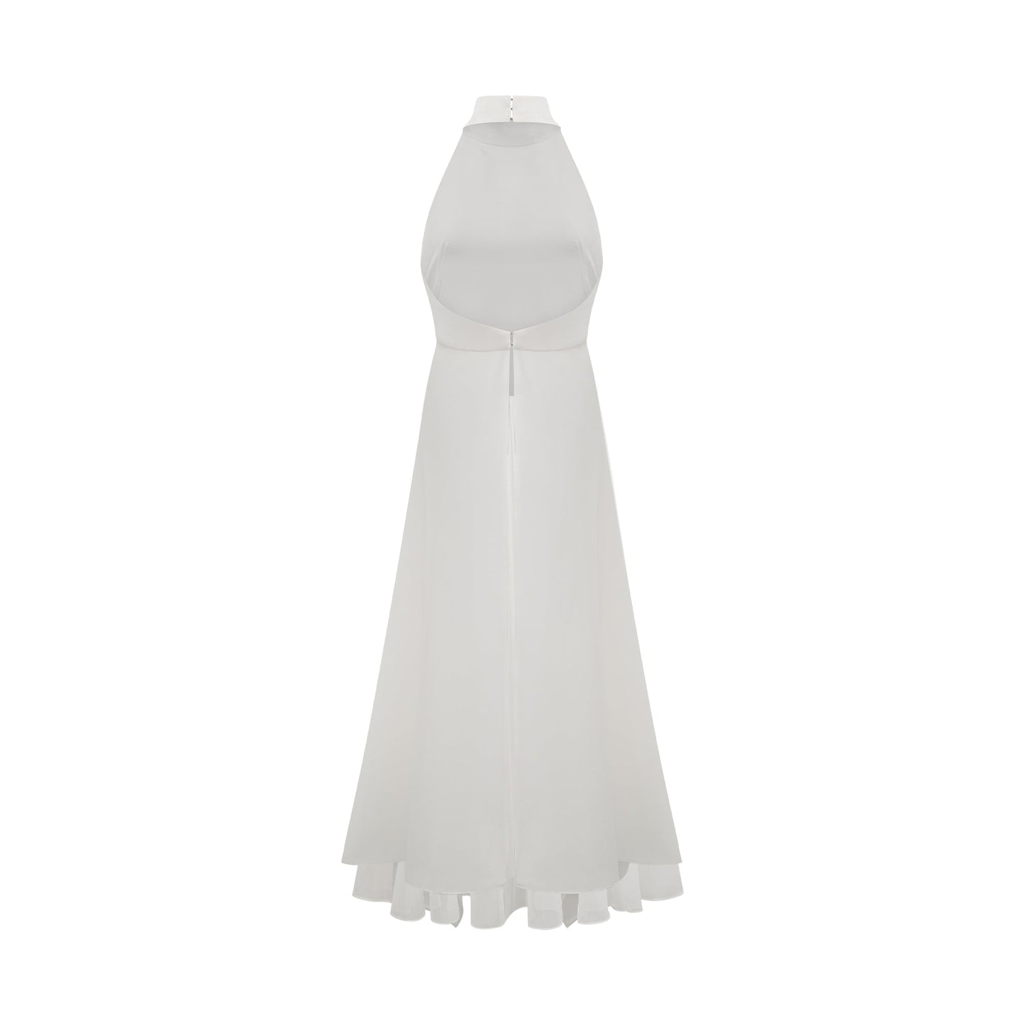 Vestido largo con espalda abierta - Mía