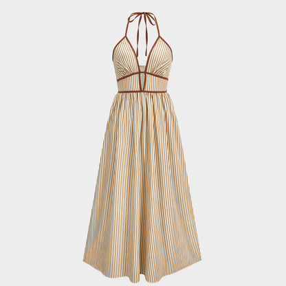 Vestido Alba halter de verano