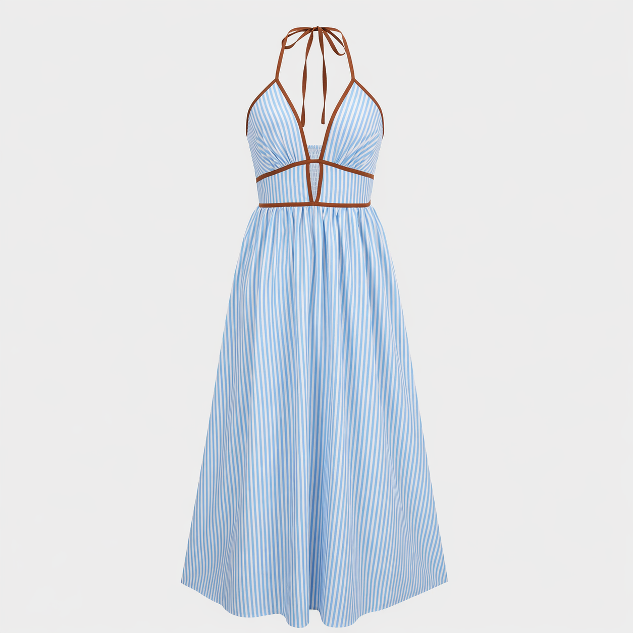 Vestido Alba halter de verano