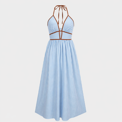 Vestido Alba halter de verano