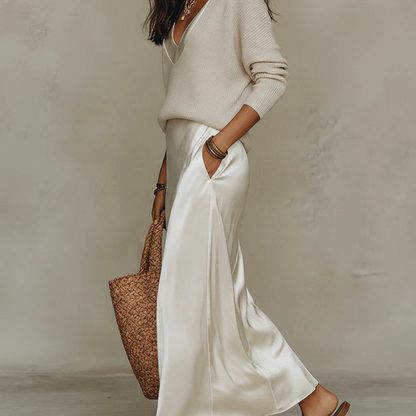 Vestido Seda - Valeria