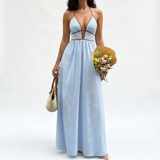Vestido Alba halter de verano