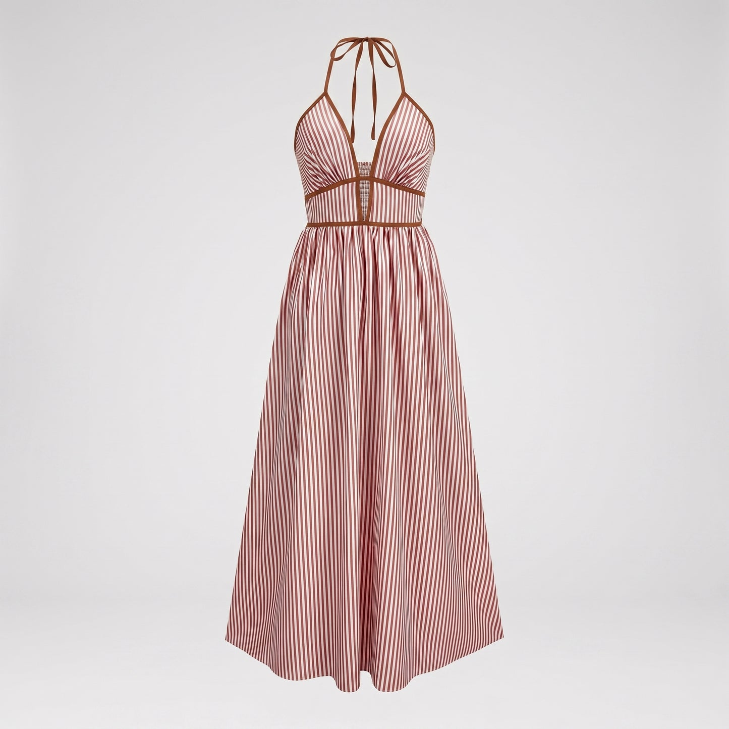 Vestido Alba halter de verano