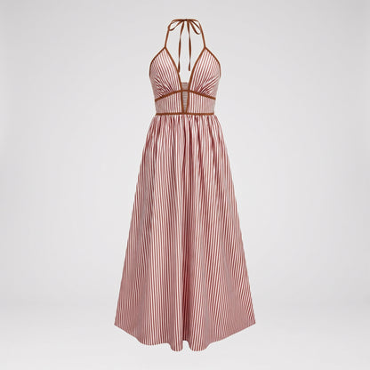 Vestido Alba halter de verano