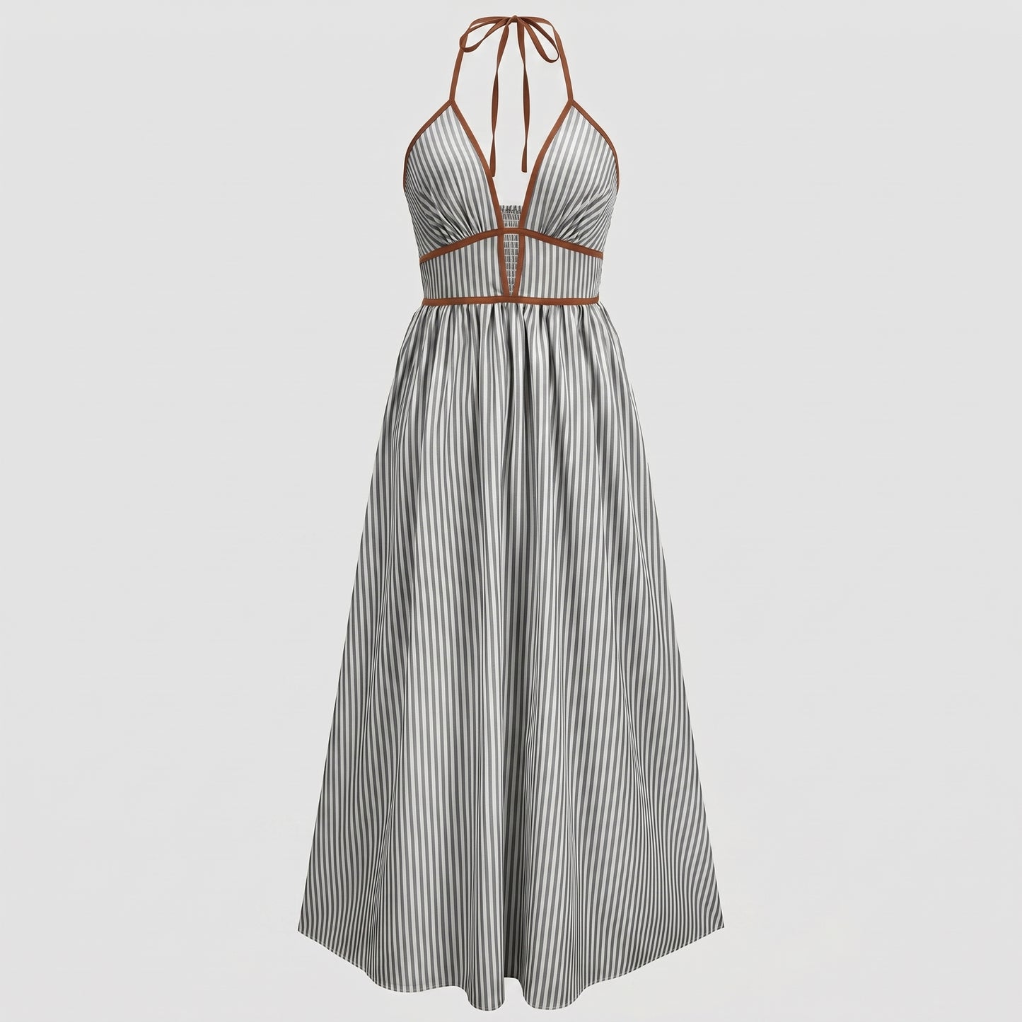 Vestido Alba halter de verano