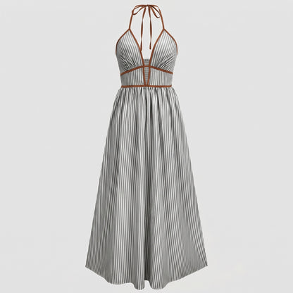 Vestido Alba halter de verano