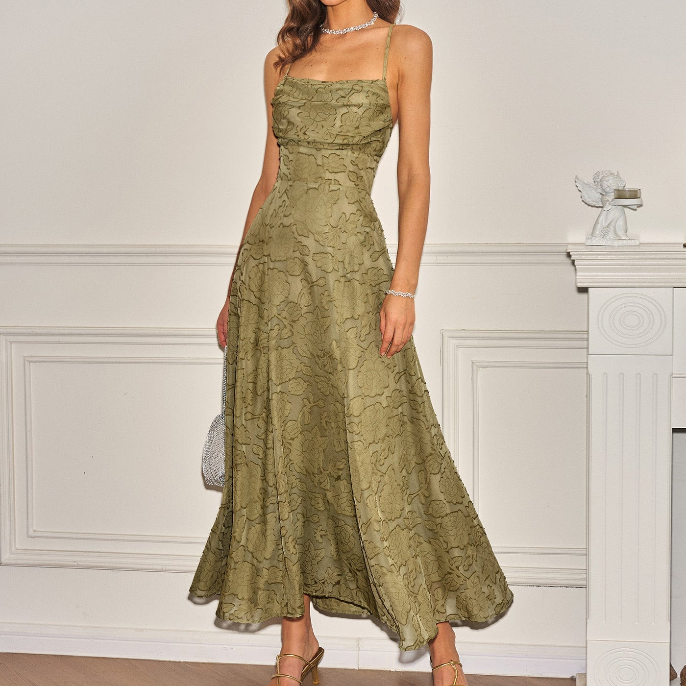 Vestido Maxi Verde Martina